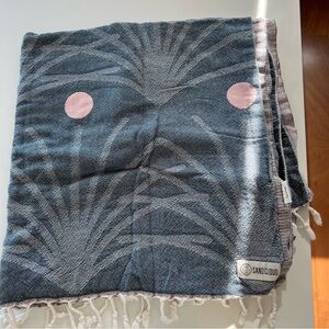 Sand Cloud Gray and Pink Beach Towel